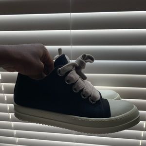 Rick Owen Lowtop drkshwds ( MESSAGE BEFORE BUYING ) SIZE 10